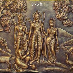 Ram Darbar Fibre Wall Mural Size - 3ft x 6ft